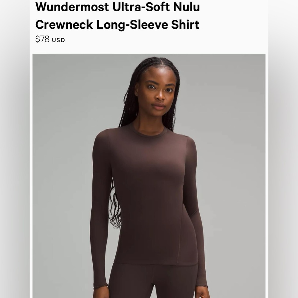 Lululemon top new with tags - Picture 2 of 2